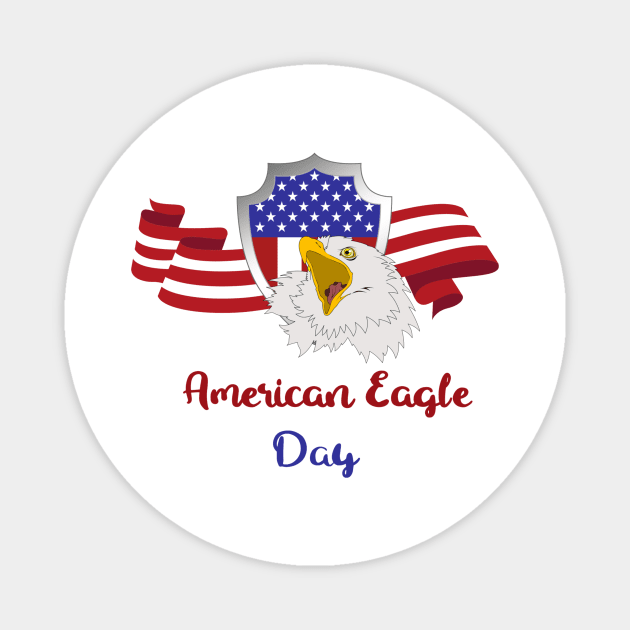 July 4th independence day Magnet by MIDALE